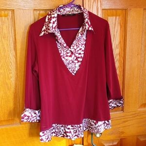 Violet & Claire 3/4 Sleeve Shirt